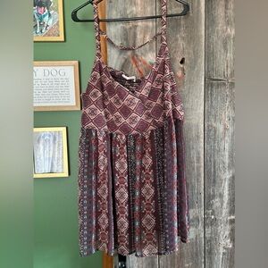 Maurices Multicolor Geometric Top